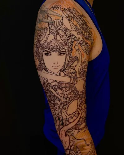 Tony Hu tattoo 028