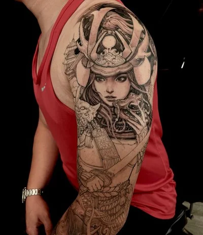 Tony Hu tattoo 045