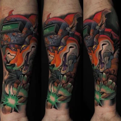Tony Justice tattoo 007
