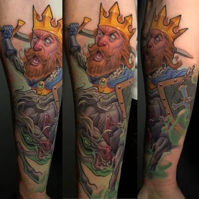 Tony Justice tattoo 012