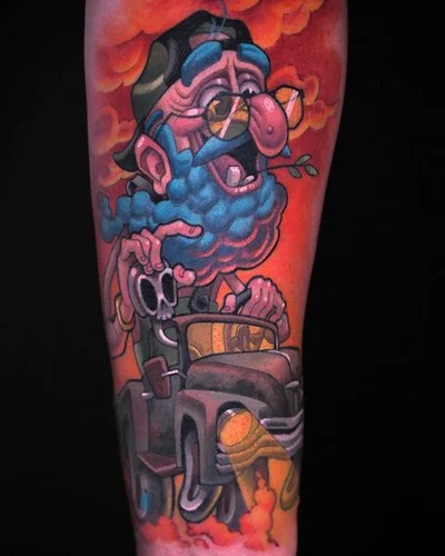 Tony Justice tattoo 018