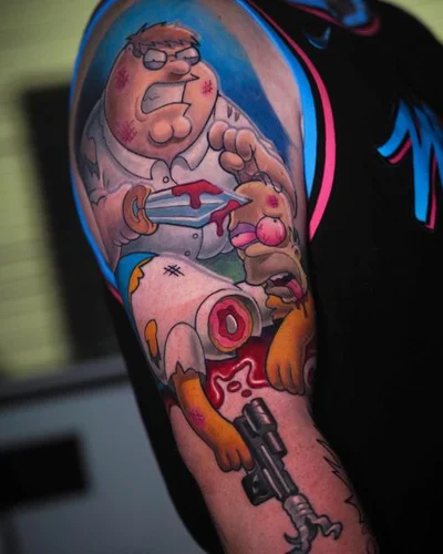 Tony Justice tattoo 027