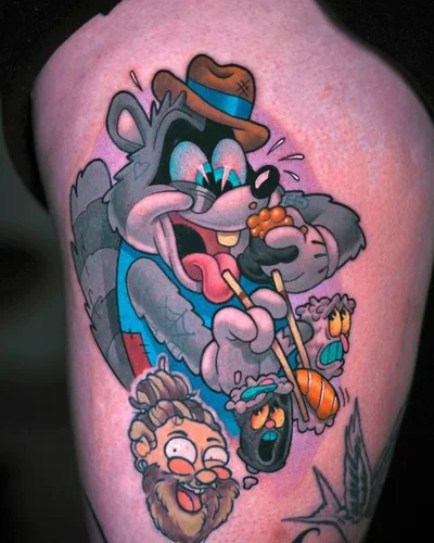 Tony Justice tattoo 042