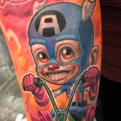 Tony Justice tattoo 048
