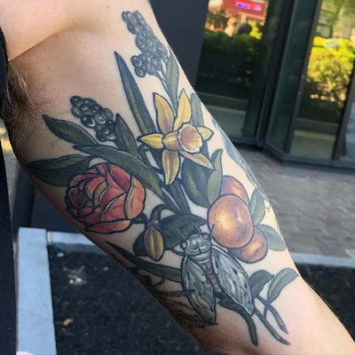 Haley Bean tattoo 018