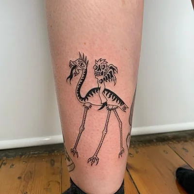 Tough Sticker tattoo 013