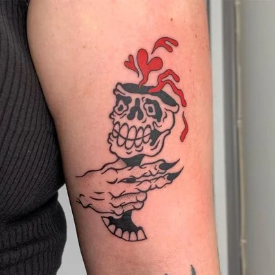 Tough Sticker tattoo 018