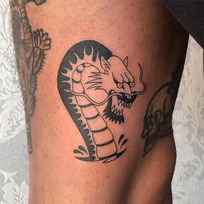 Tough Sticker tattoo 021