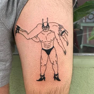 Tough Sticker tattoo 027