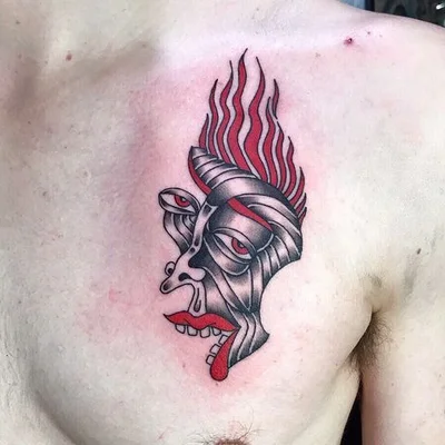 Tough Sticker tattoo 032