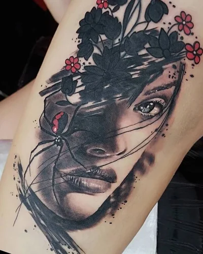 Vicky Brown tattoo 016