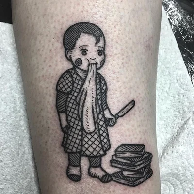 Trash Haus tattoo 010