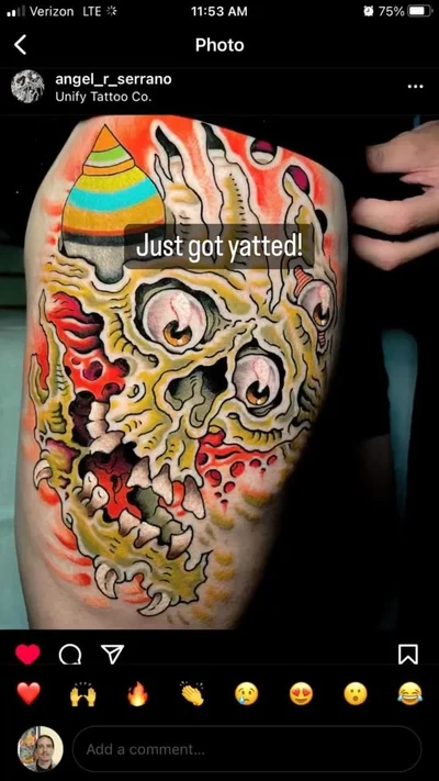 Travis Clark tattoo 018