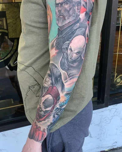 Travis Clark tattoo 047