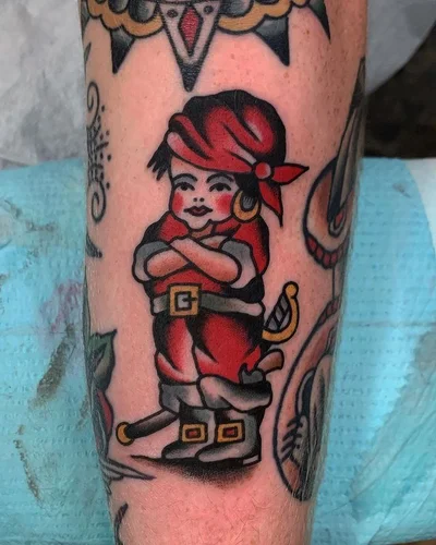 Travis Furton tattoo 007