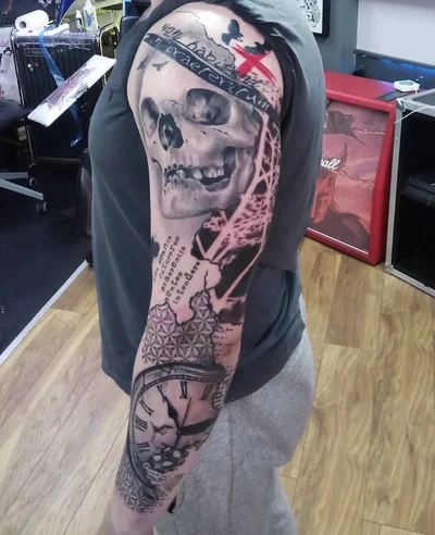 Lukasz Trawczynski tattoo 021