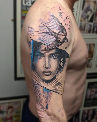 Lukasz Trawczynski tattoo 026