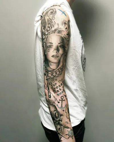 Lukasz Trawczynski tattoo 042