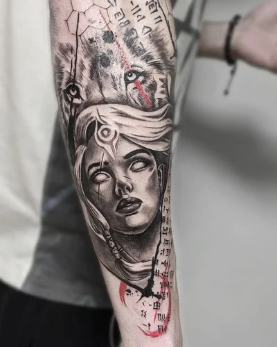 Lukasz Trawczynski tattoo 043