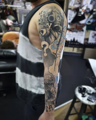 Lukasz Trawczynski tattoo 044