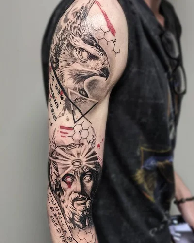 Lukasz Trawczynski tattoo 049