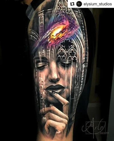 Trinity Power Supply tattoo 048