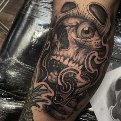 Trippin Mode tattoo 011
