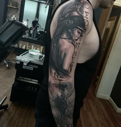 Trippin Mode tattoo 030