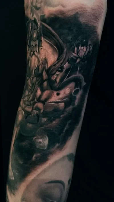 Trippin Mode tattoo 031
