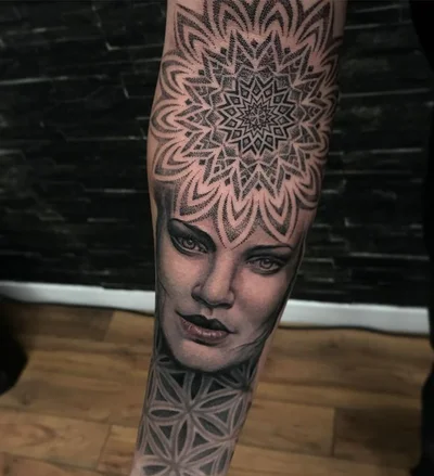 Trippin Mode tattoo 035