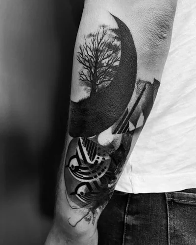 Trippin Mode tattoo 040