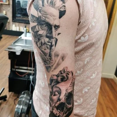 Trippin Mode tattoo 045