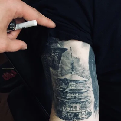 Trippin Mode tattoo 048