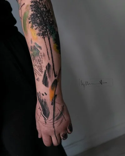 Masha Tsegelnik tattoo 020