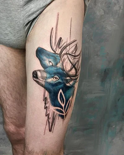 Masha Tsegelnik tattoo 035