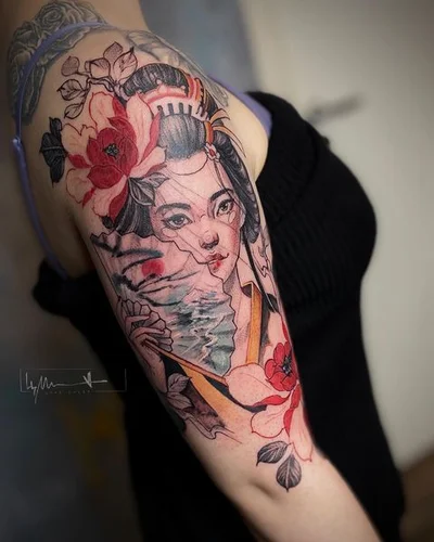 Masha Tsegelnik tattoo 049