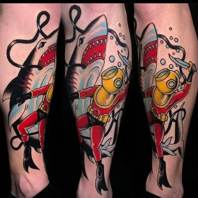 Twisted Anchor Tattoo tattoo 007