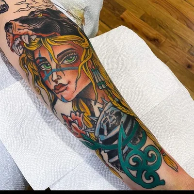 Twisted Anchor Tattoo tattoo 023
