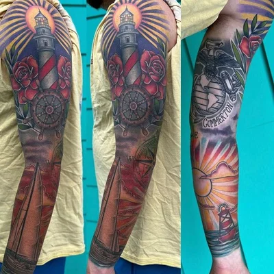 Twisted Anchor Tattoo tattoo 040