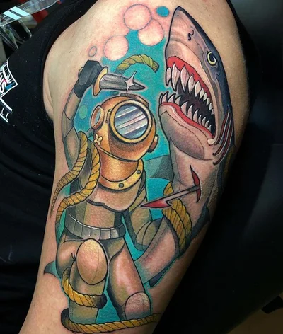 Twisted Anchor Tattoo tattoo 047