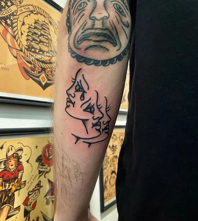 TWO CRANES TATTOO tattoo 024