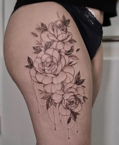 TWO CRANES TATTOO tattoo 027