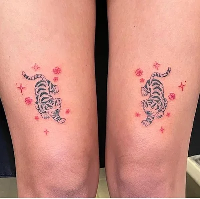 TWO CRANES TATTOO tattoo 030
