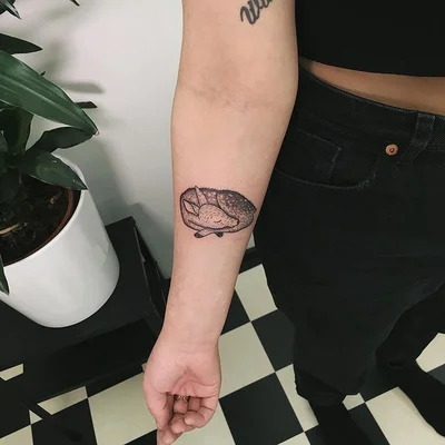 Uliana Gromova tattoo 008