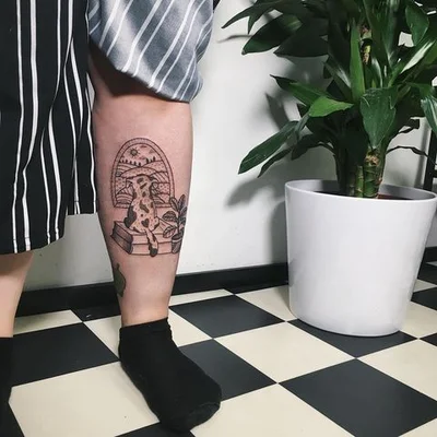 Uliana Gromova tattoo 047