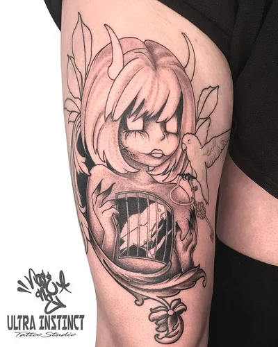 Ultra Instinct Tattoo tattoo 016