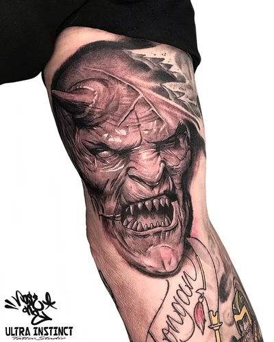 Ultra Instinct Tattoo tattoo 019