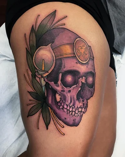 Umbrellaface tattoo 007