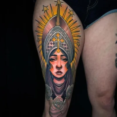 Umbrellaface tattoo 022