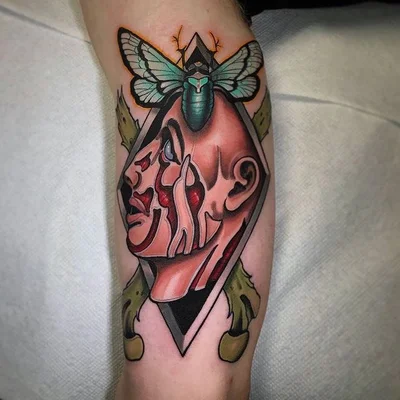 Umbrellaface tattoo 033